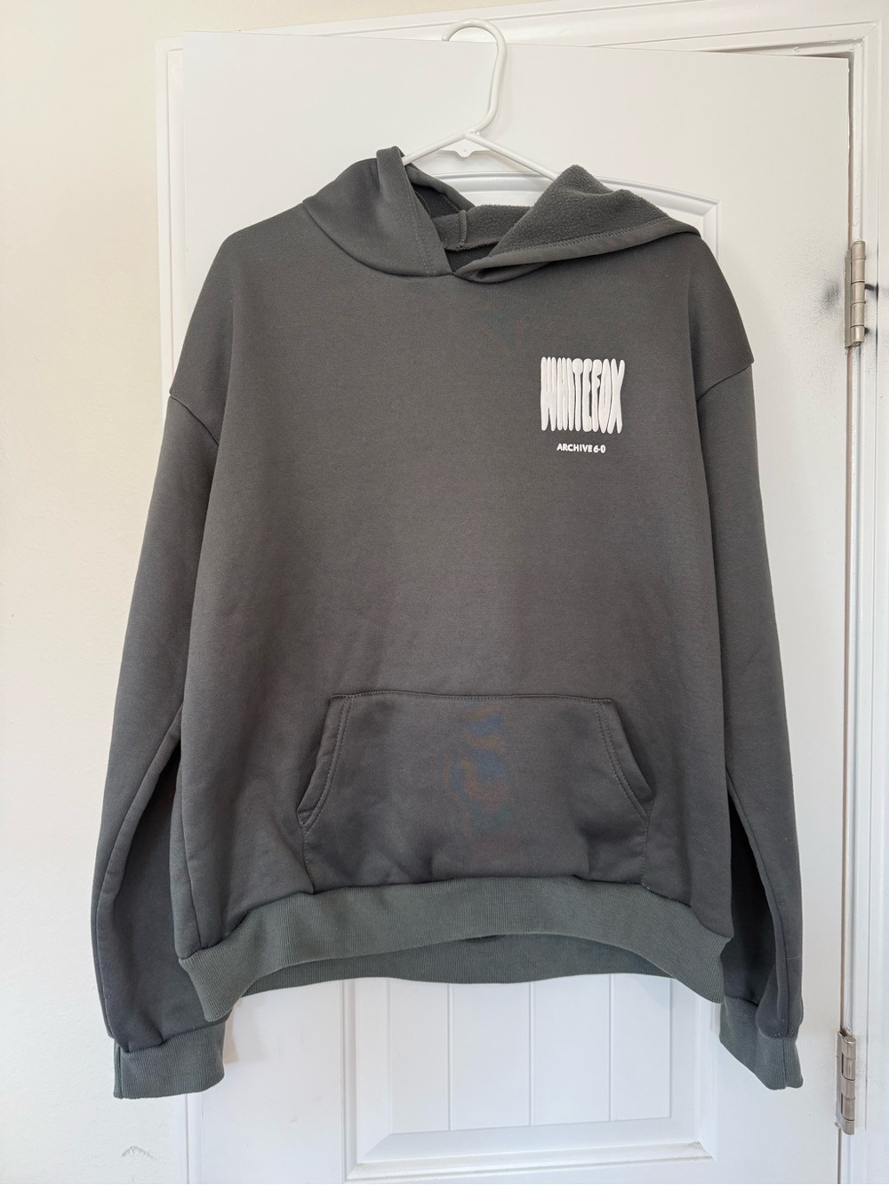 Women’s Dark Gray Graphic Pullover Hoodie - Archive6-0